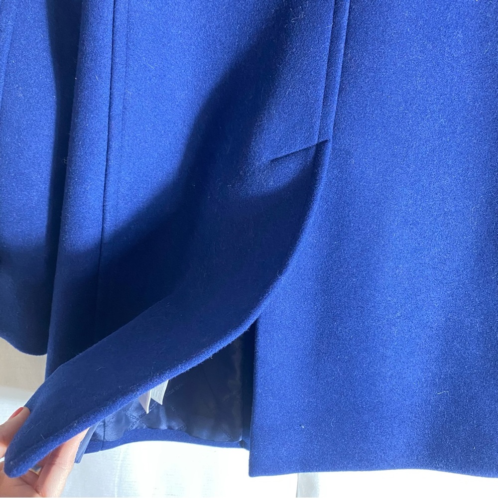 MICHAEL KORS women’s double breasted, wool coat with real buttons & pockets - Picture 10 of 17